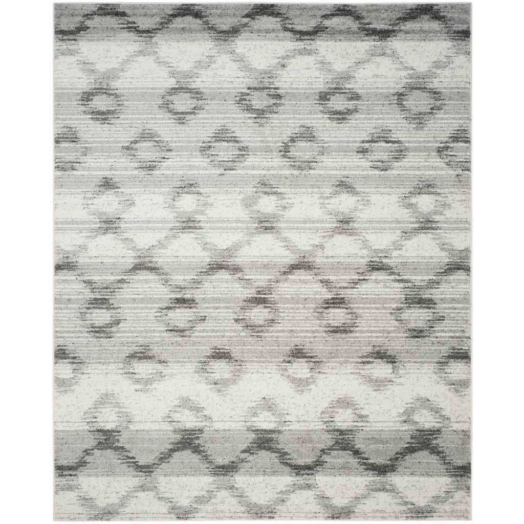 Adirondack Silver/Charcoal Area Rug