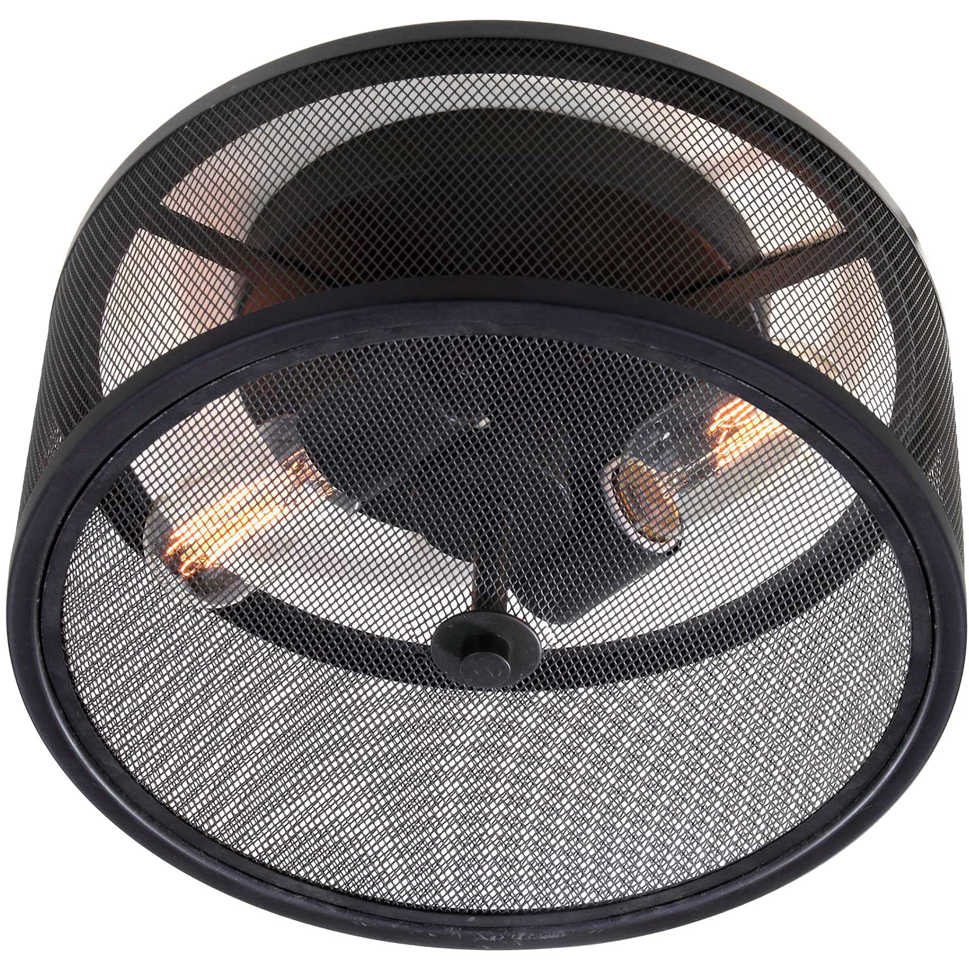 Alain Flush Mount Black