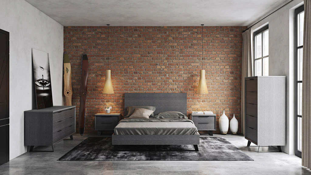 Amsterdam Bed Gray Oak - Image 4
