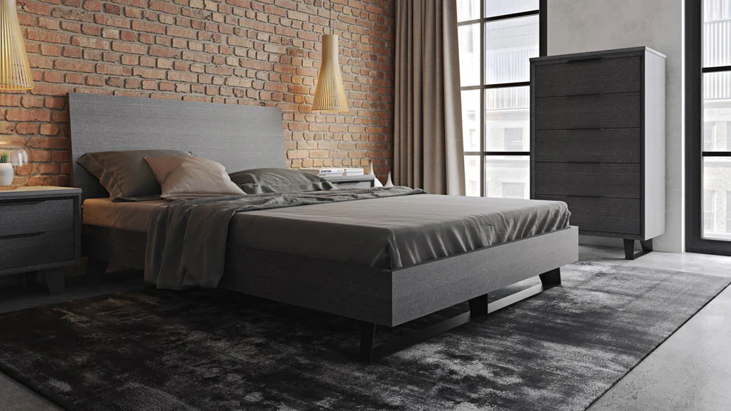 Amsterdam Bed Gray Oak - Image 5