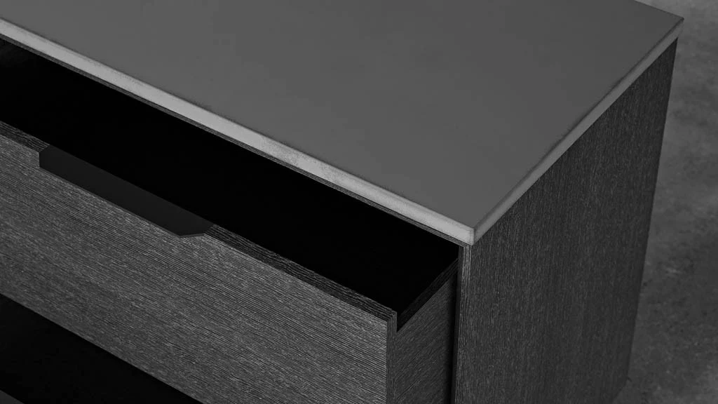 Amsterdam Nightstand Concrete/Gray Oak - Image 4
