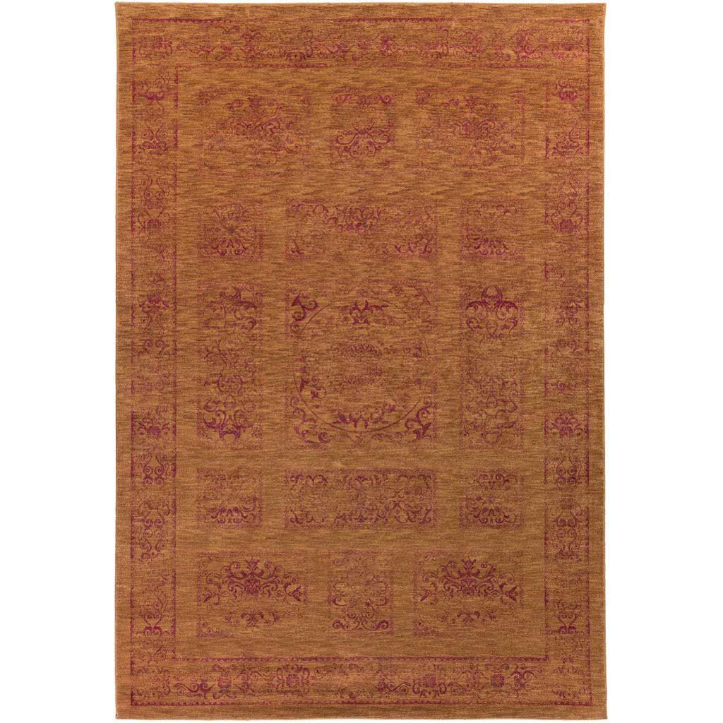 Arabesque Rust/Burgundy Area Rug