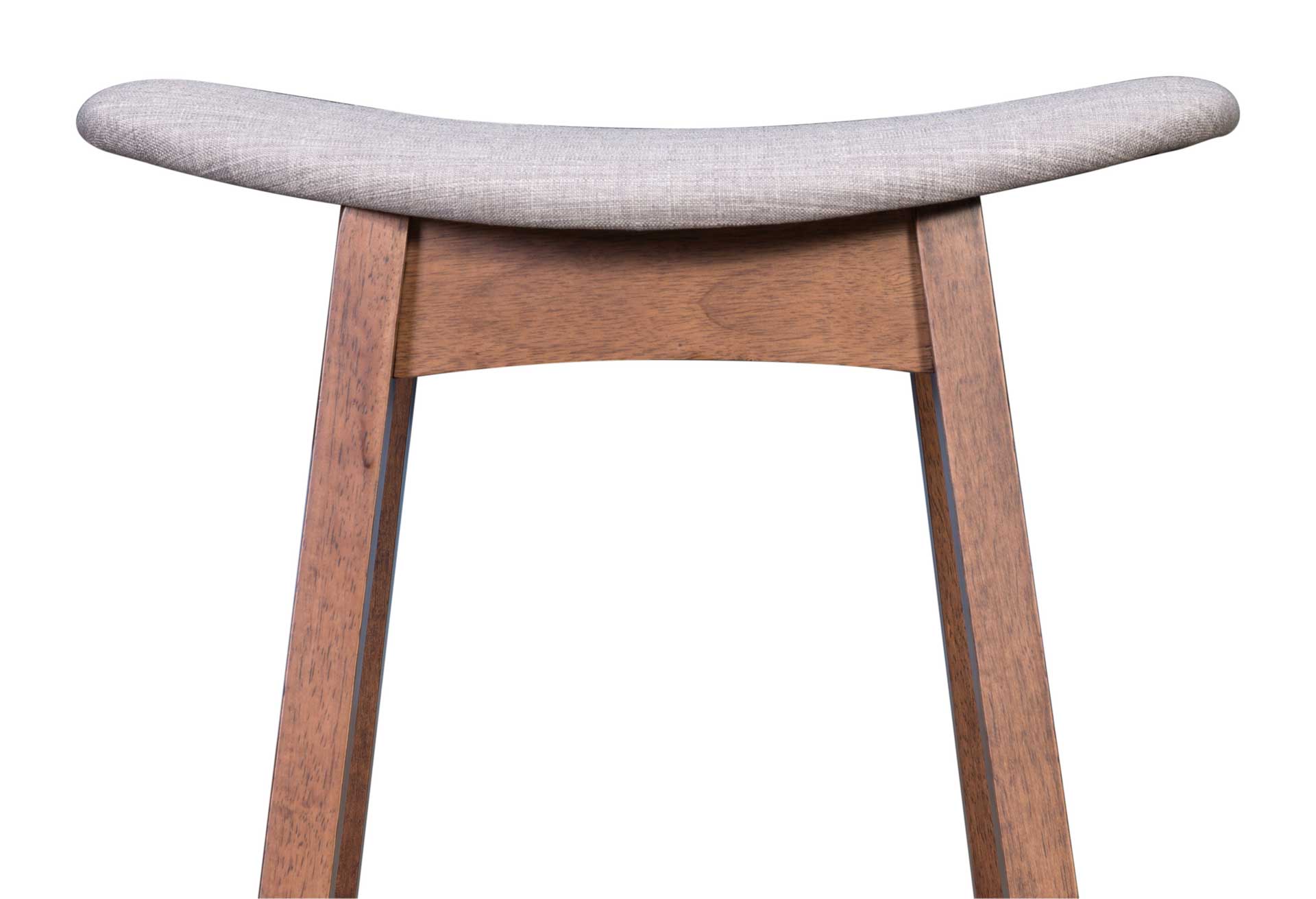 Audrey Barstool Dove Gray/Walnut - Image 5