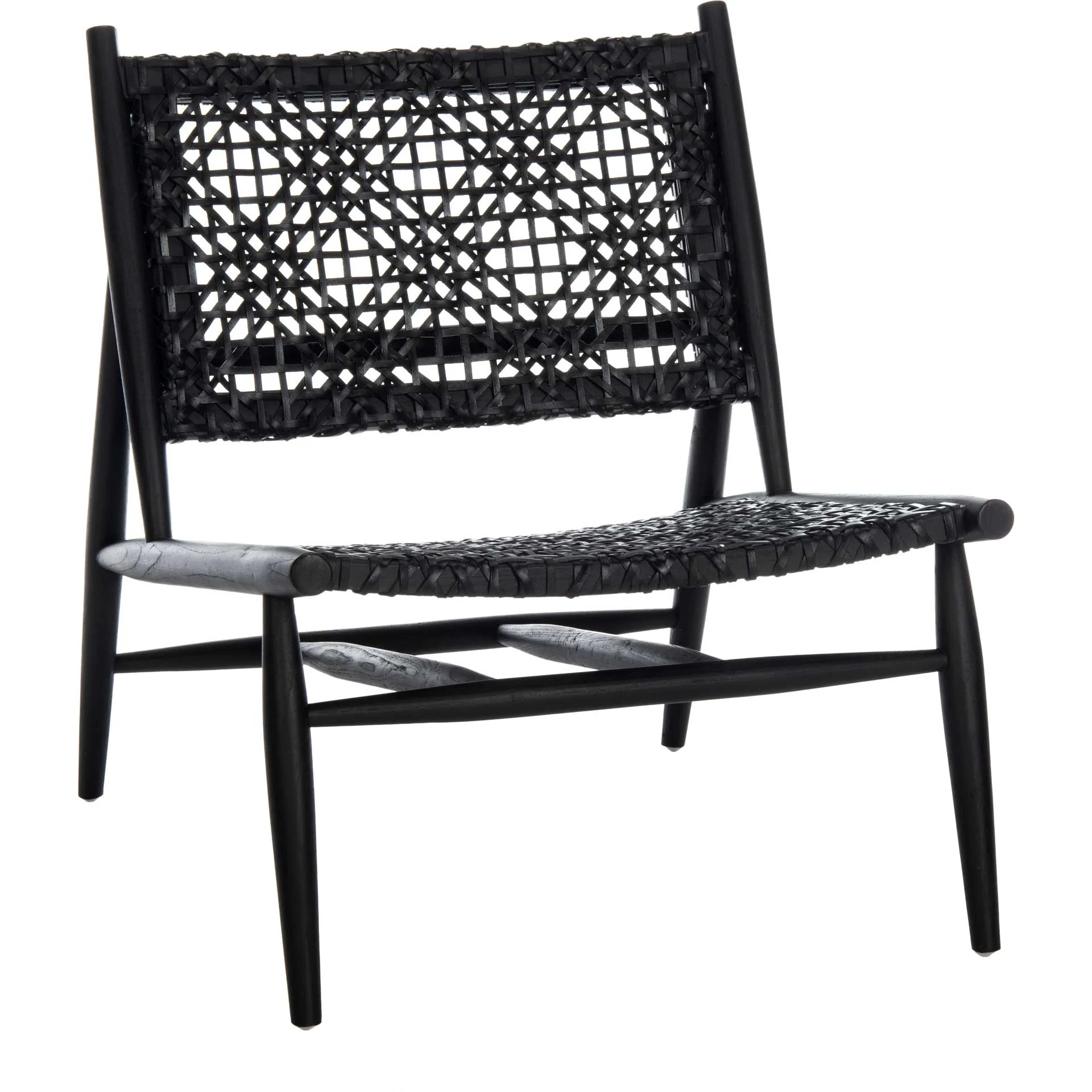 Baize Accent Chair Black