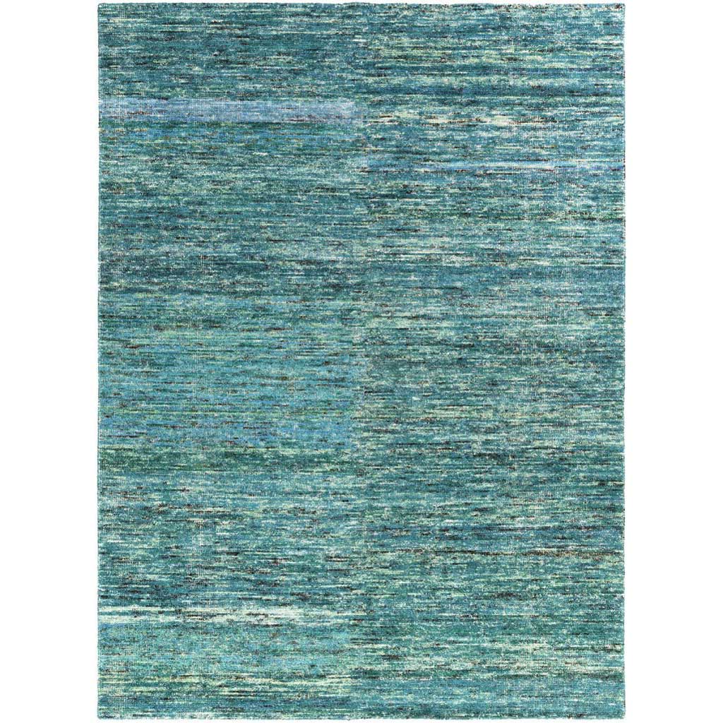 Bazaar Teal/Chocolate Area Rug