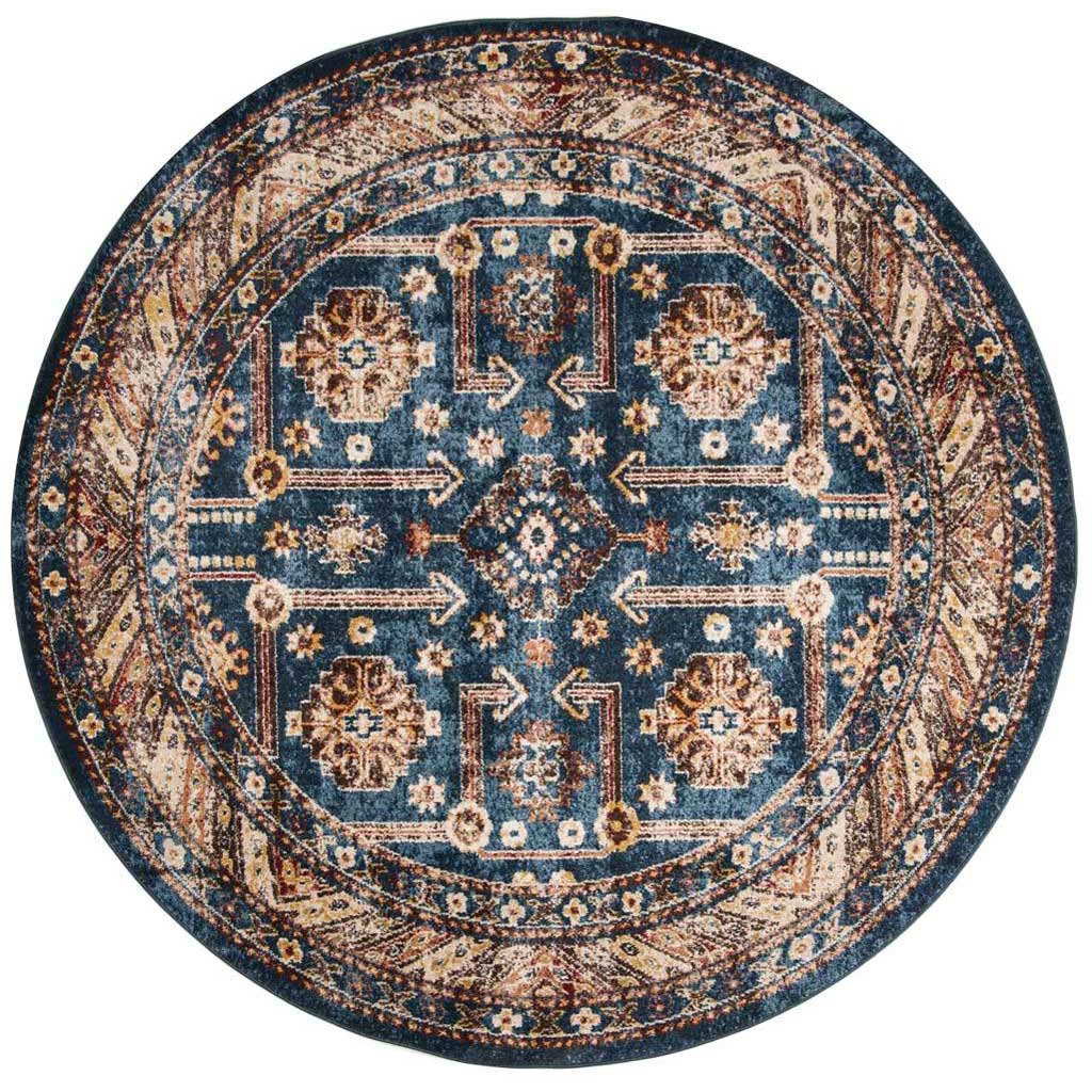 Bijar Royal/Ivory Round Rug