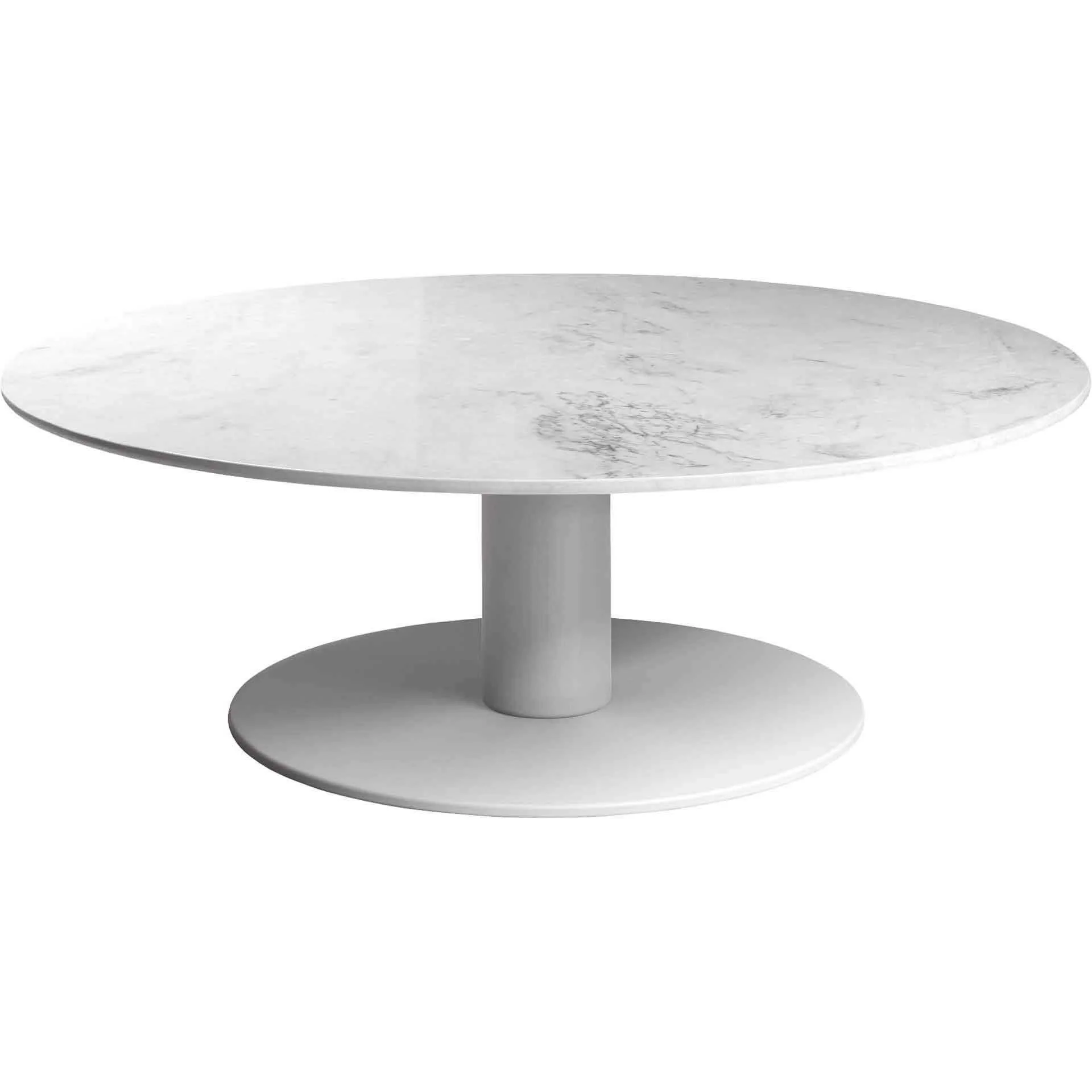 Bleecker Coffee Table White Marble