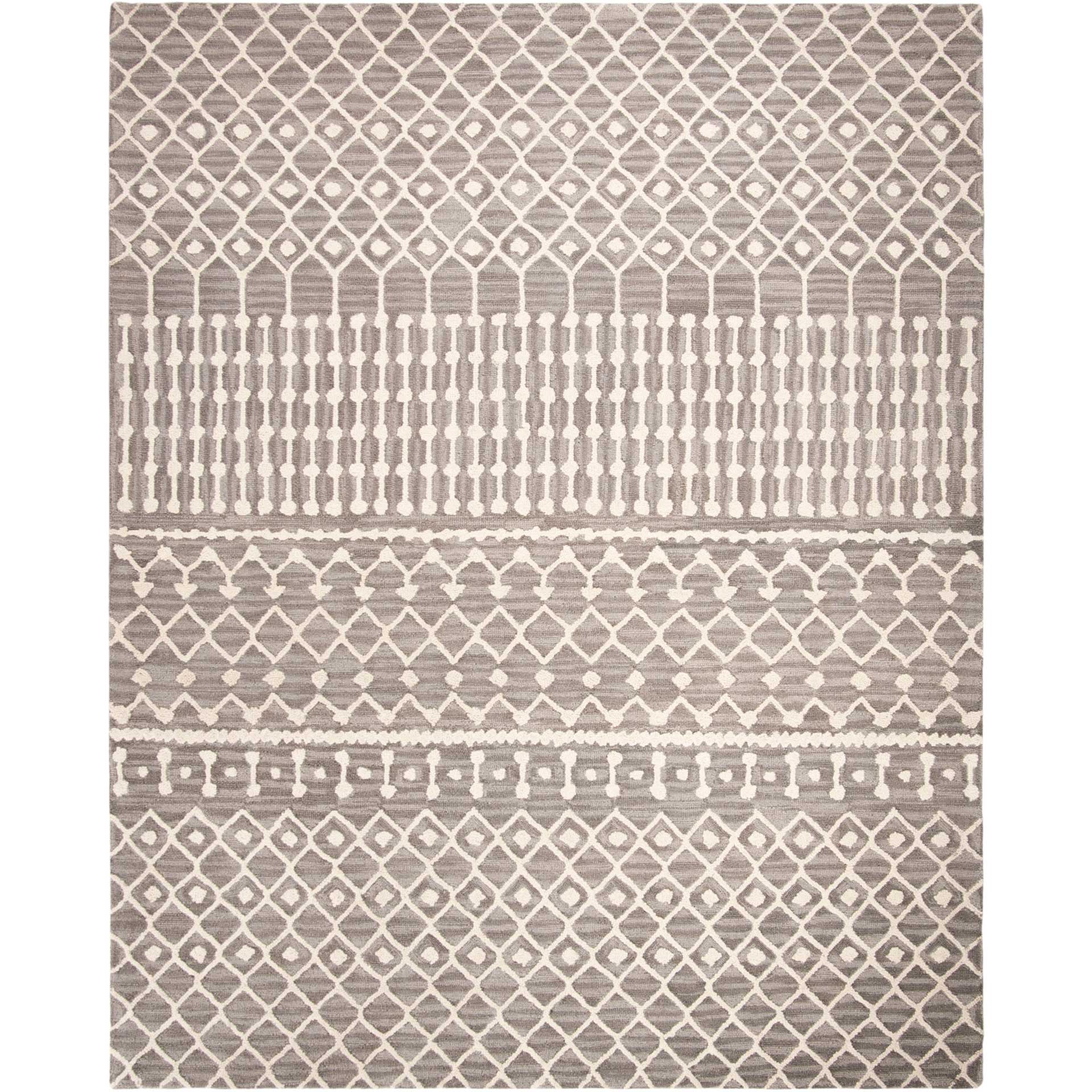 Blossom Dark Gray/Ivory Area Rug