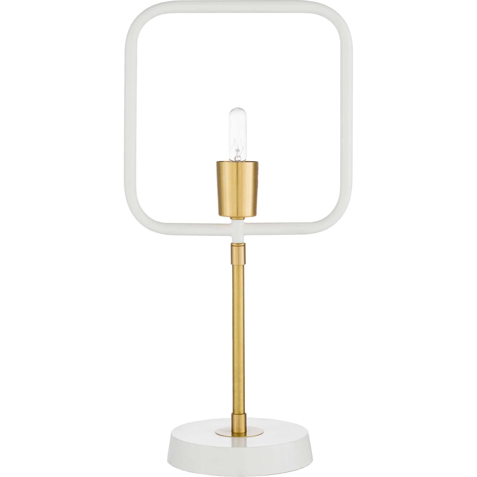 Bodhi Table Lamp White/Brass