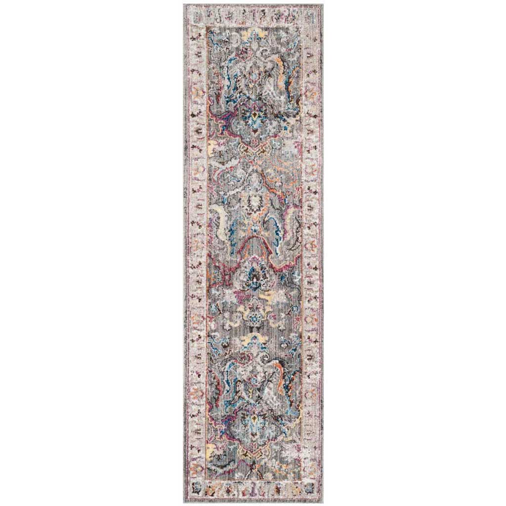 Bristol Gray/Ivory Runner Rug