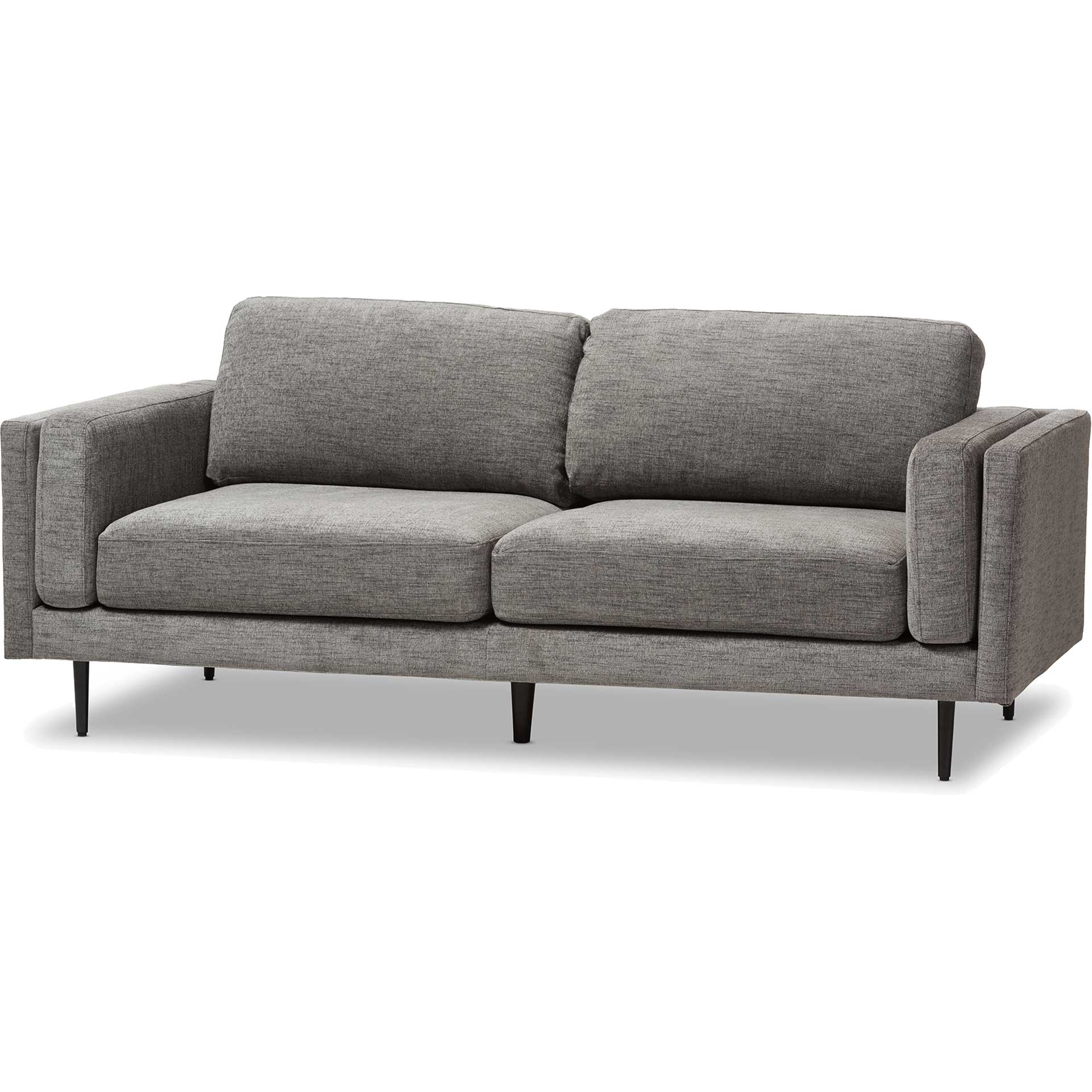 Brooklyn Fabric Upholstered Sofa Gray