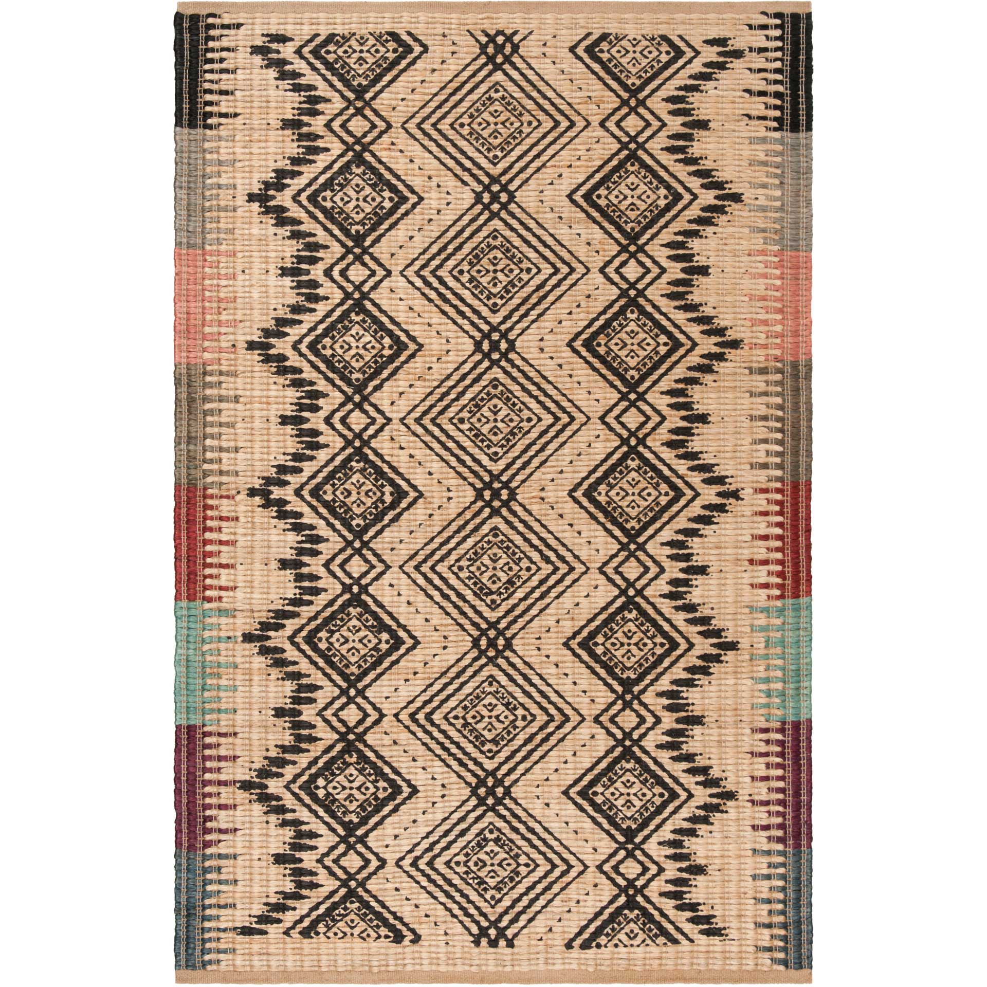 Cape Cod Natural/Black Area Rug