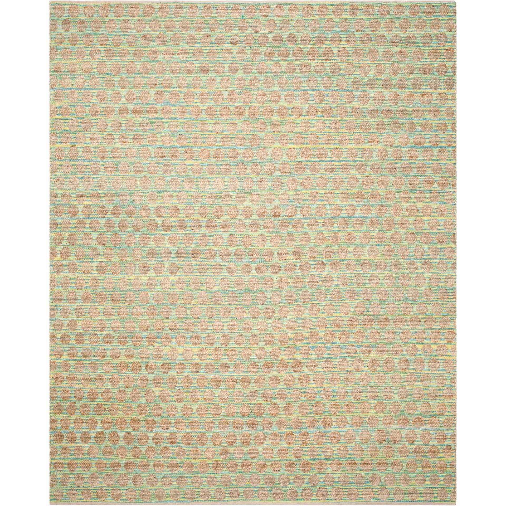 Cape Cod Teal/Natural Area Rug