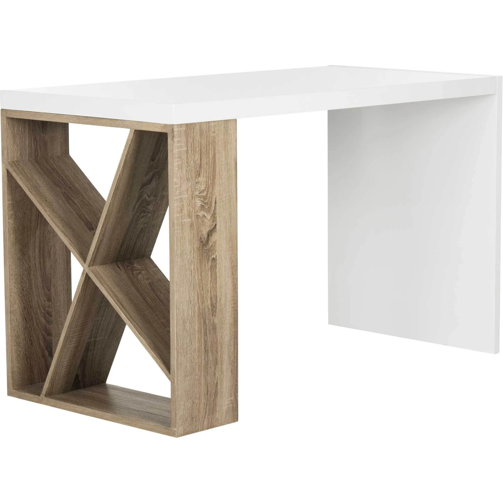 Carley Side Storage Lacquer Desk
