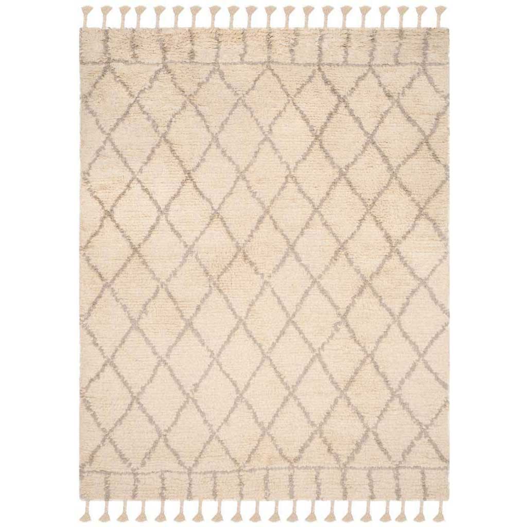 Casablanca Diamond Ivory/Light Gray Area Rug