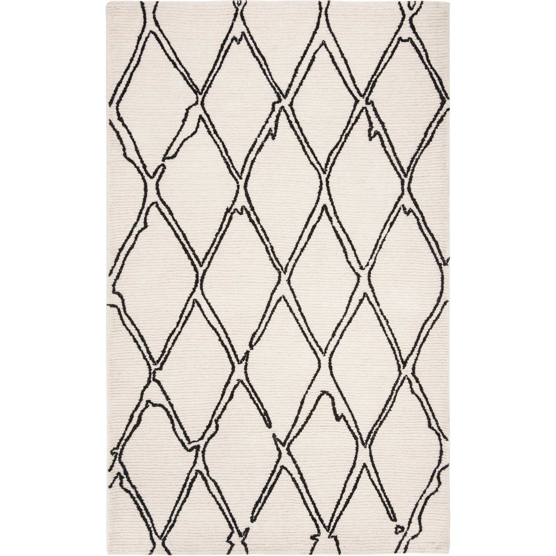 Casablanca Ivory/Black Area Rug