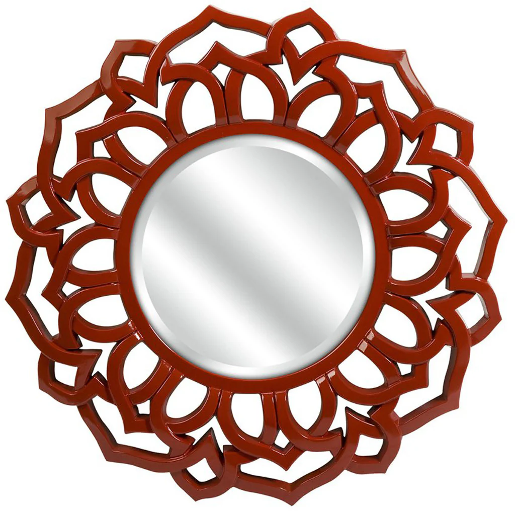 Chattooga Red Wall Mirror