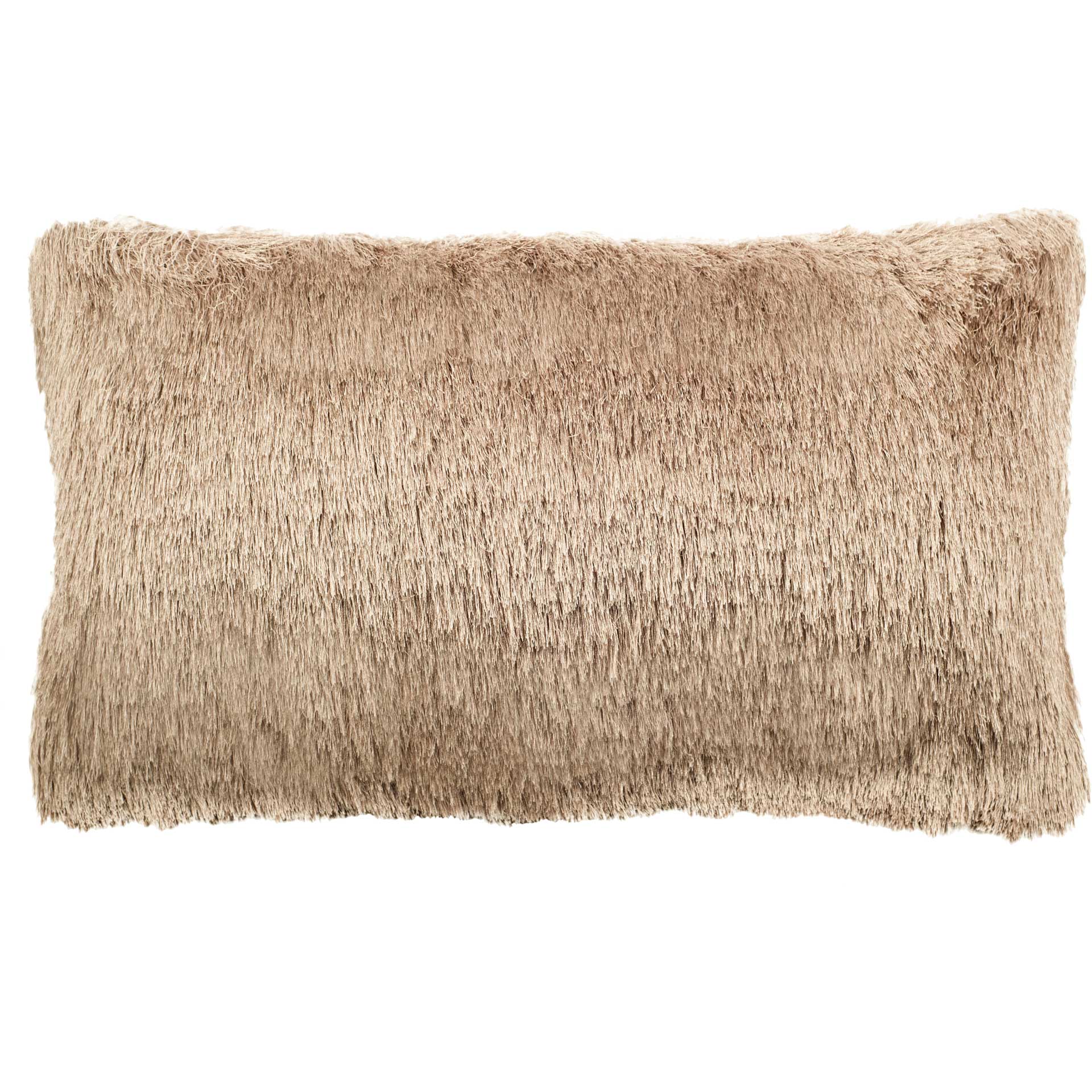 Chaz Shag Pillow Beige