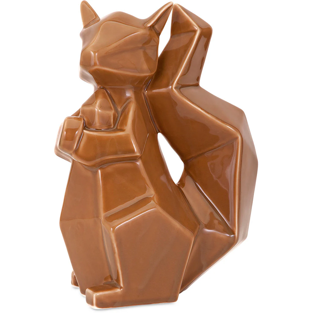 Chestnut Porcelain Squirrel