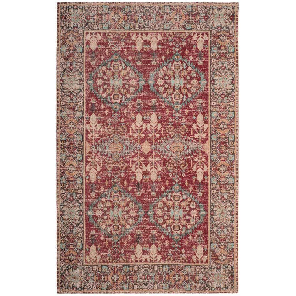 Classic Vintage Red/Multi Area Rug
