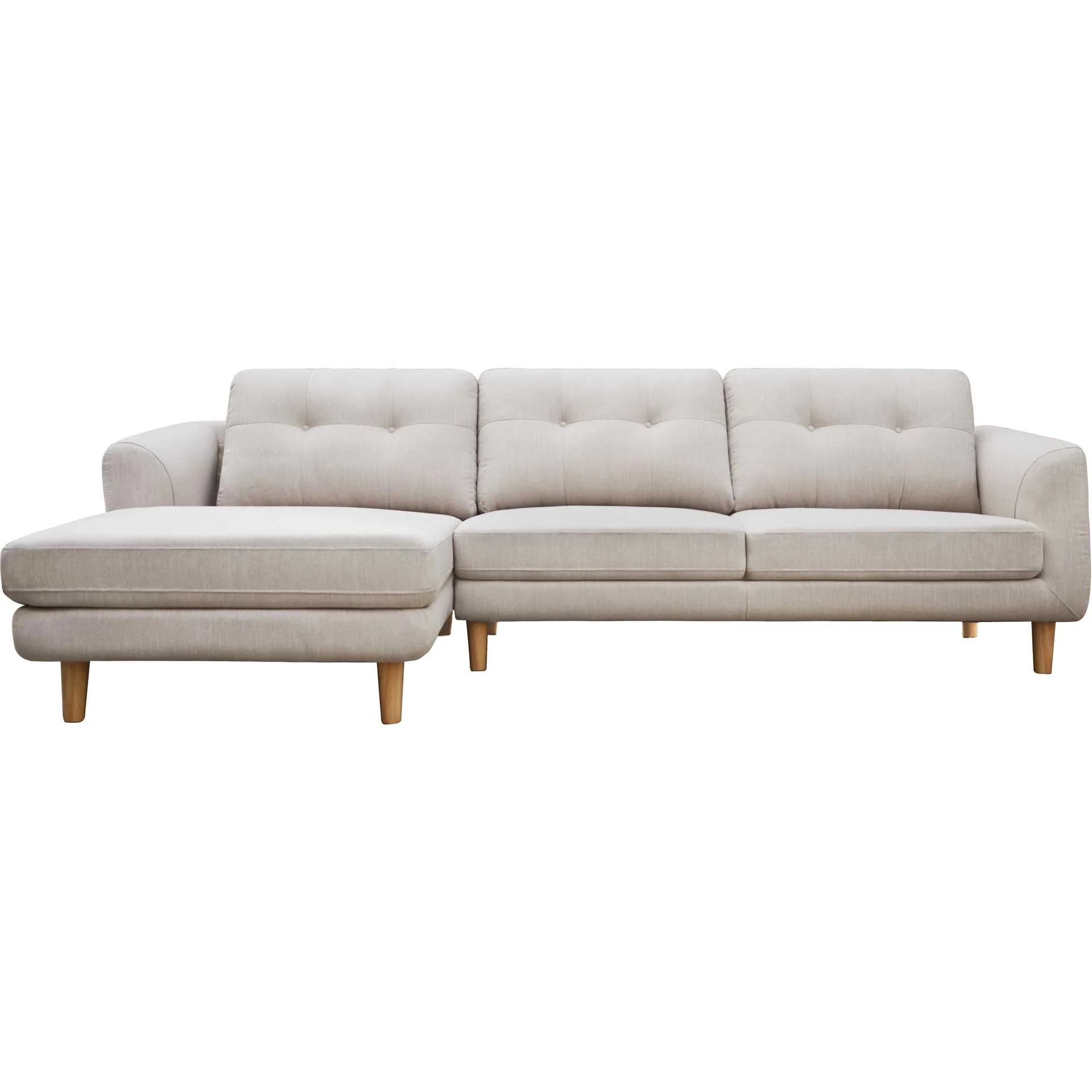 Corinne Sectional Light Gray