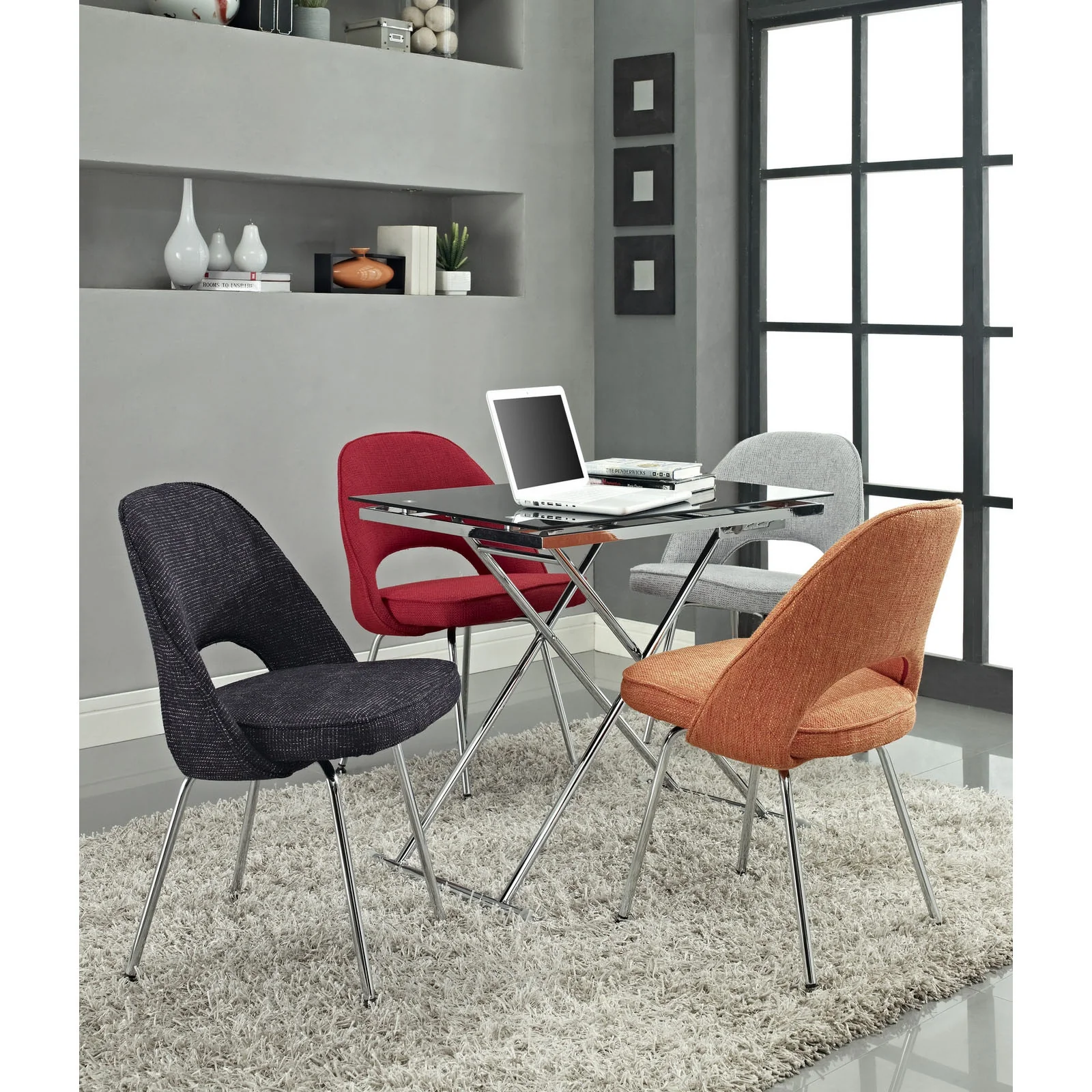 Corsica Side Chair Black - Image 4