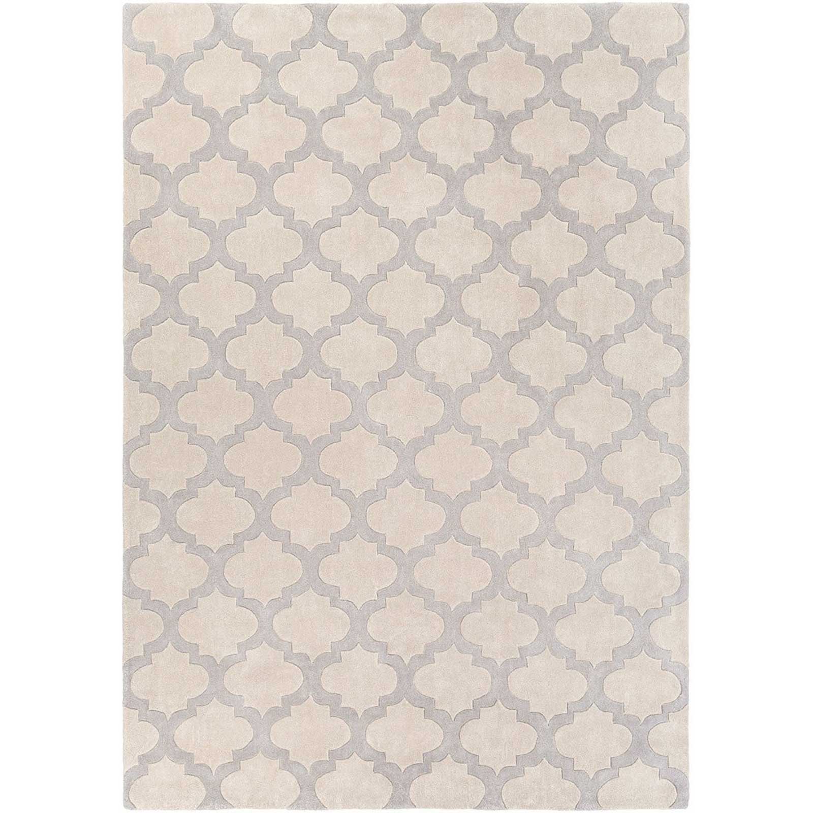 Cosmopolitan Beige/Light Gray Area Rug