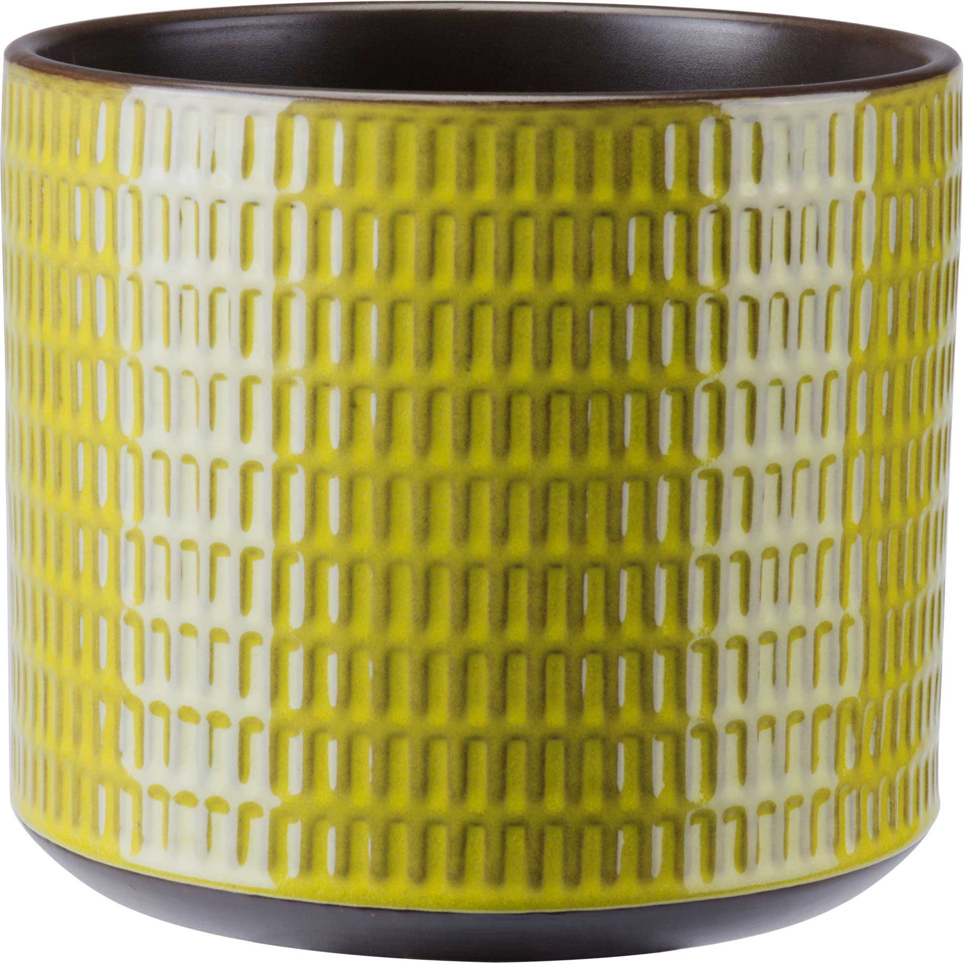 Cylinder Planter Olive Green
