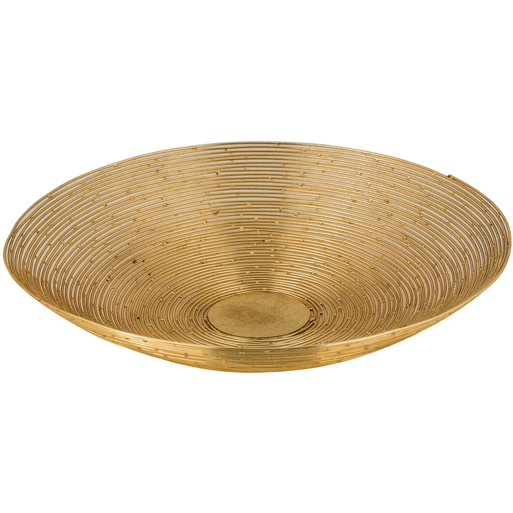 Dancing Gold Bowl
