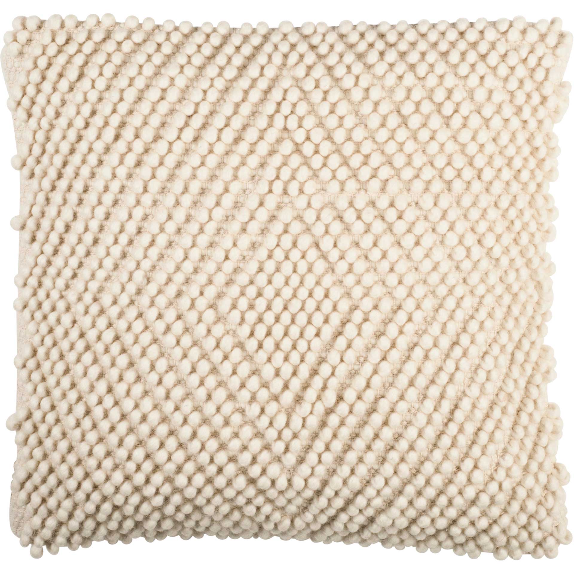 Diamond Loop Pillow Natural