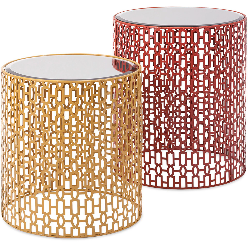 Elite 2-Piece Energetic Mirror Table