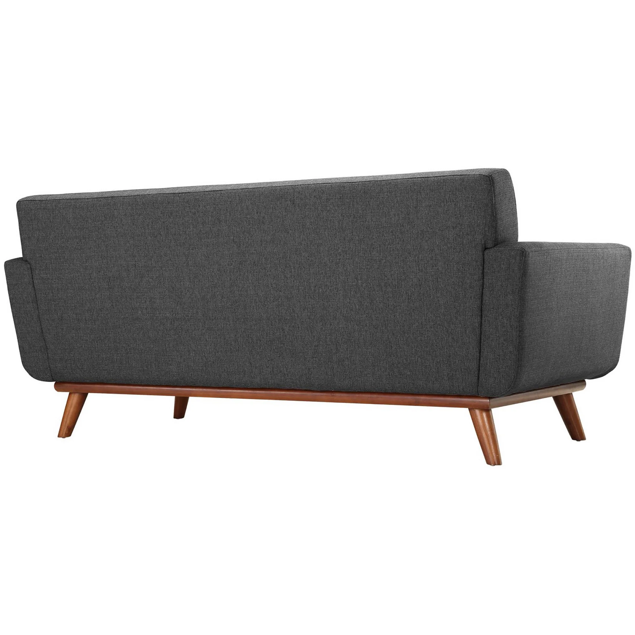 Emory Upholstered Loveseat Gray - Image 3