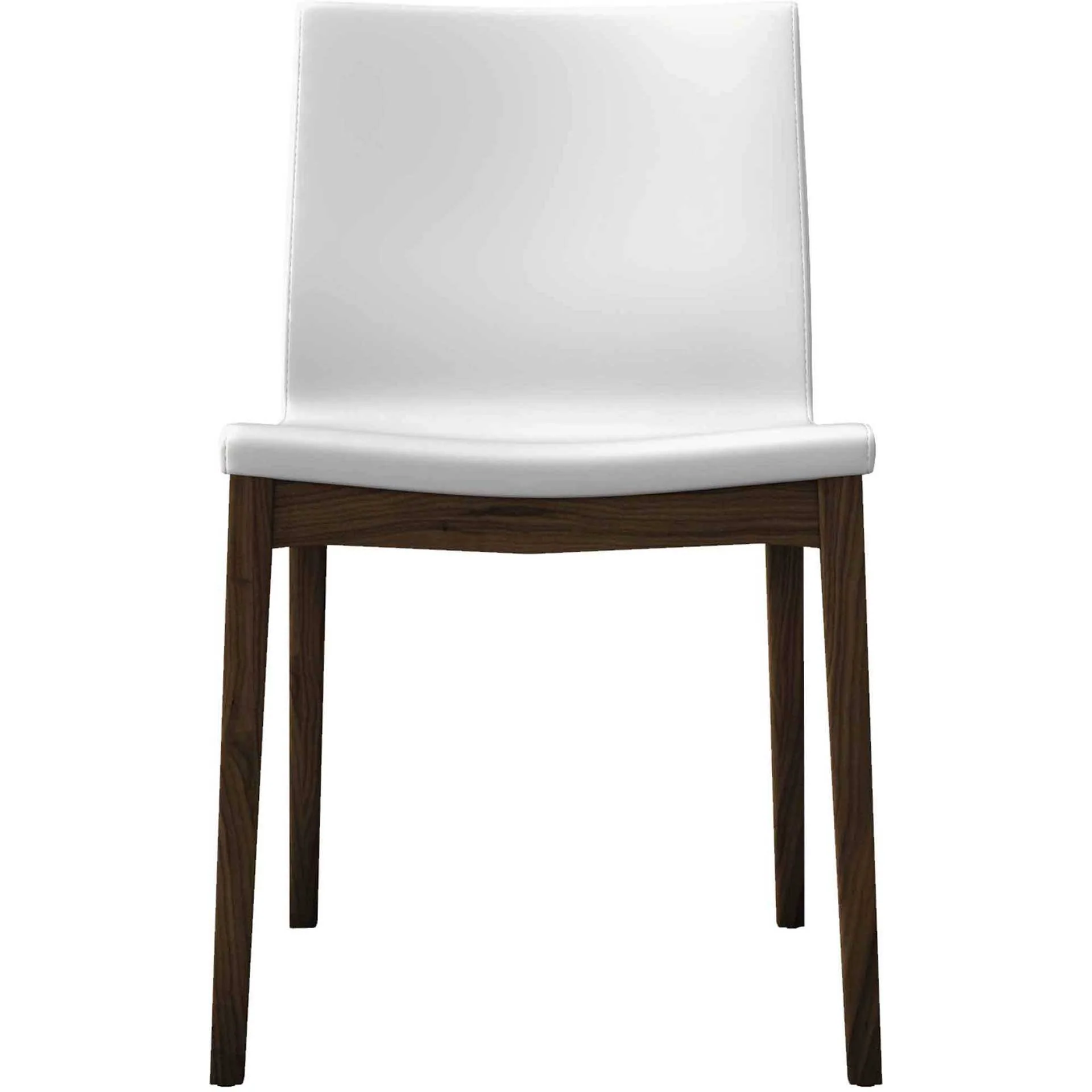 Enna Dining Chair White/Canaletto Walnut (Set of 2)