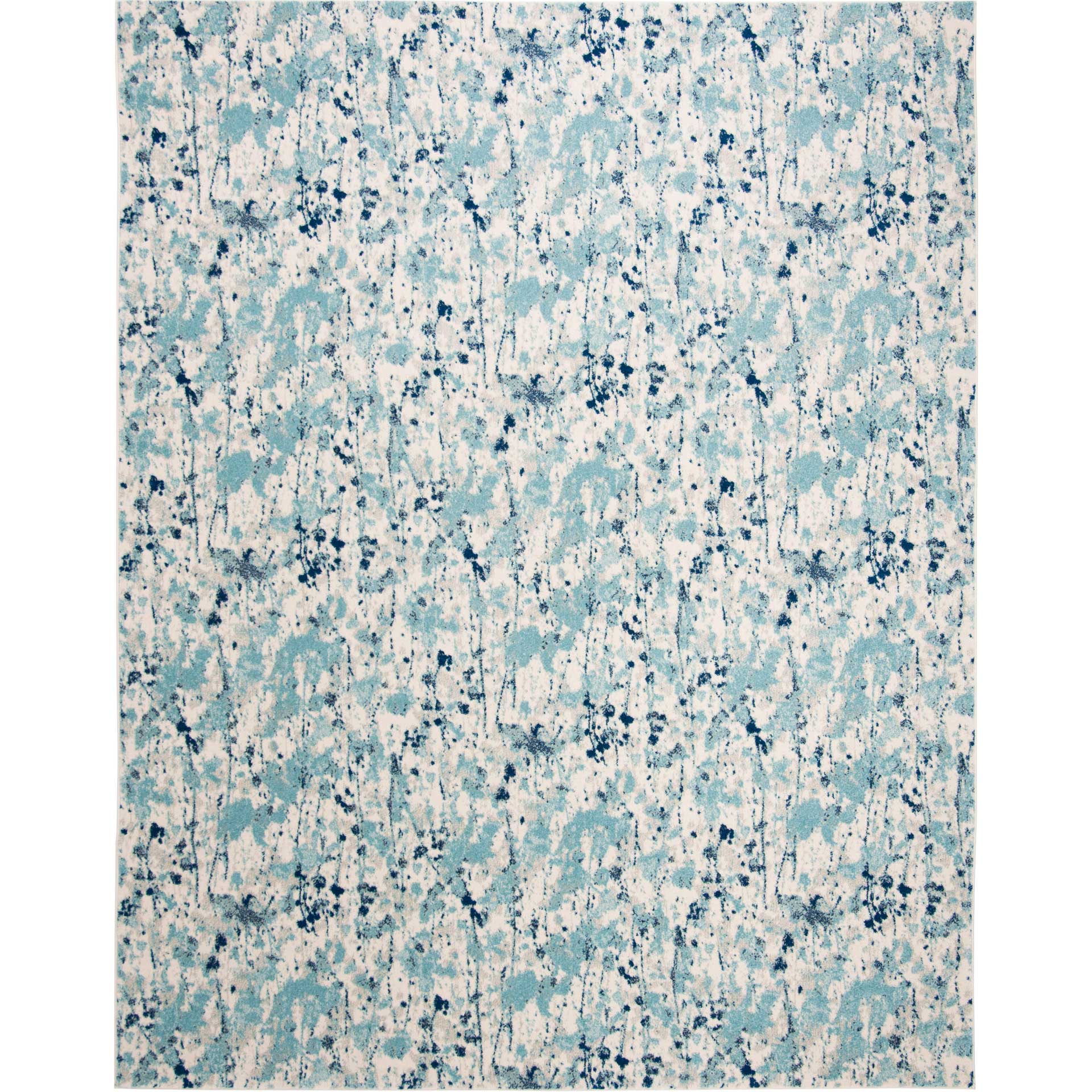 Evoke Ivory/Blue Area Rug