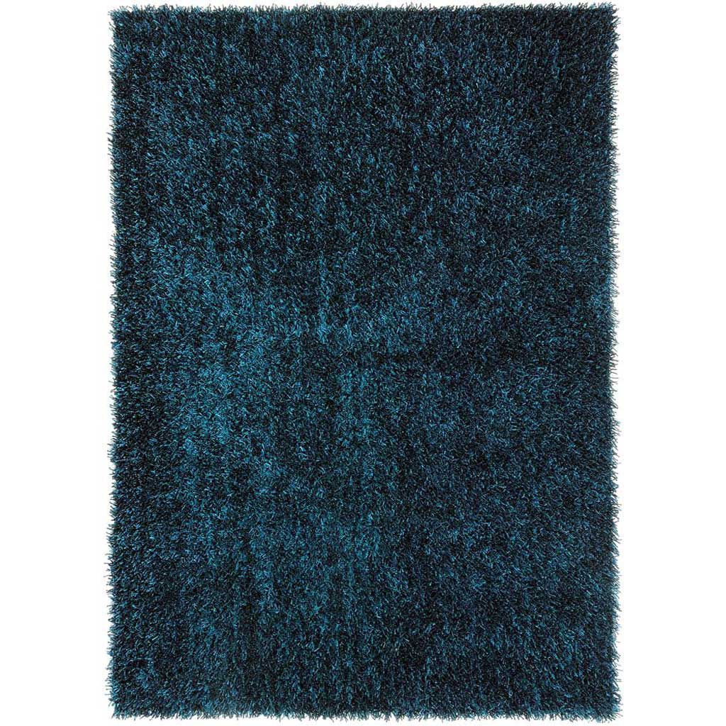 Flux Teal Blue Area Rug