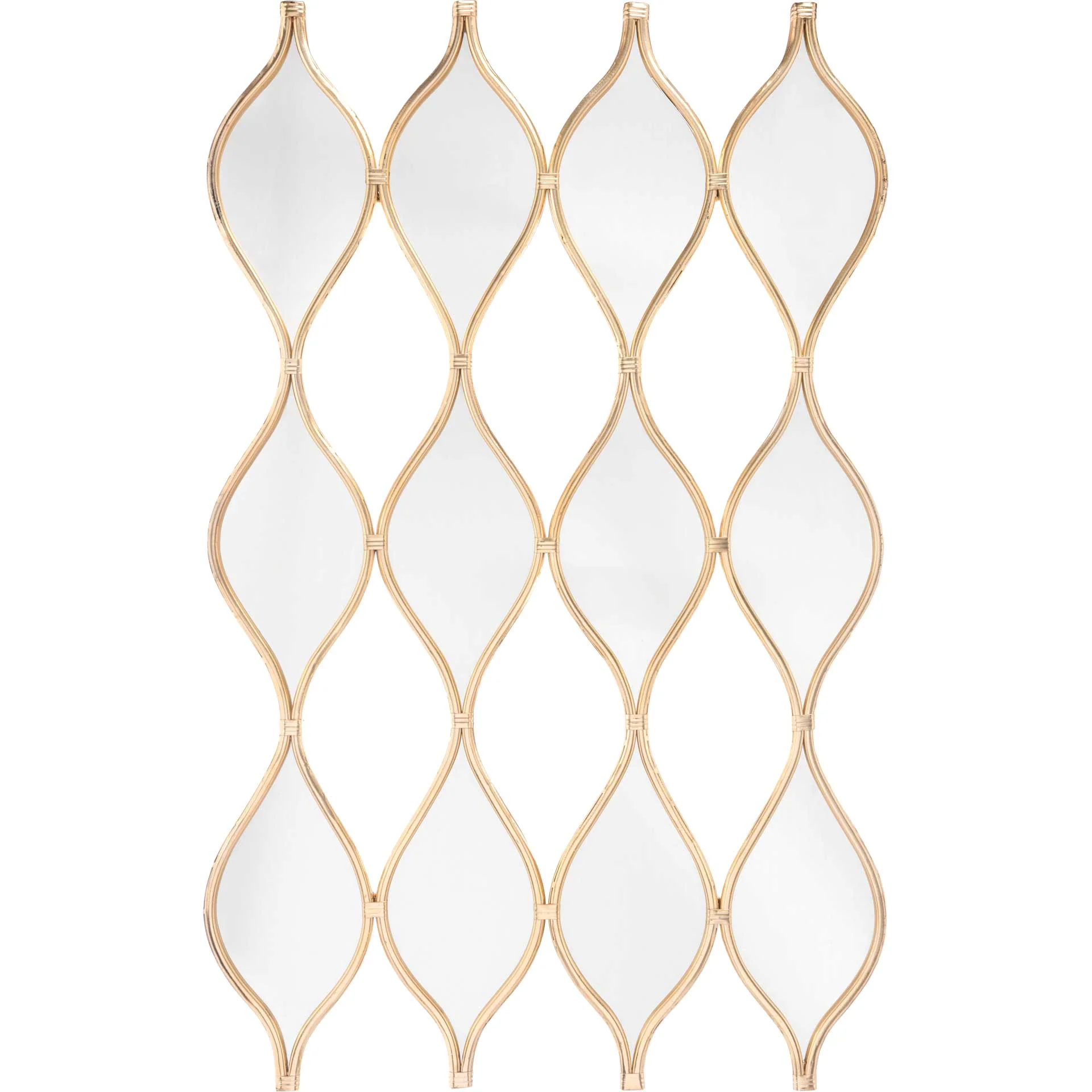 Four Tears Mirror Gold