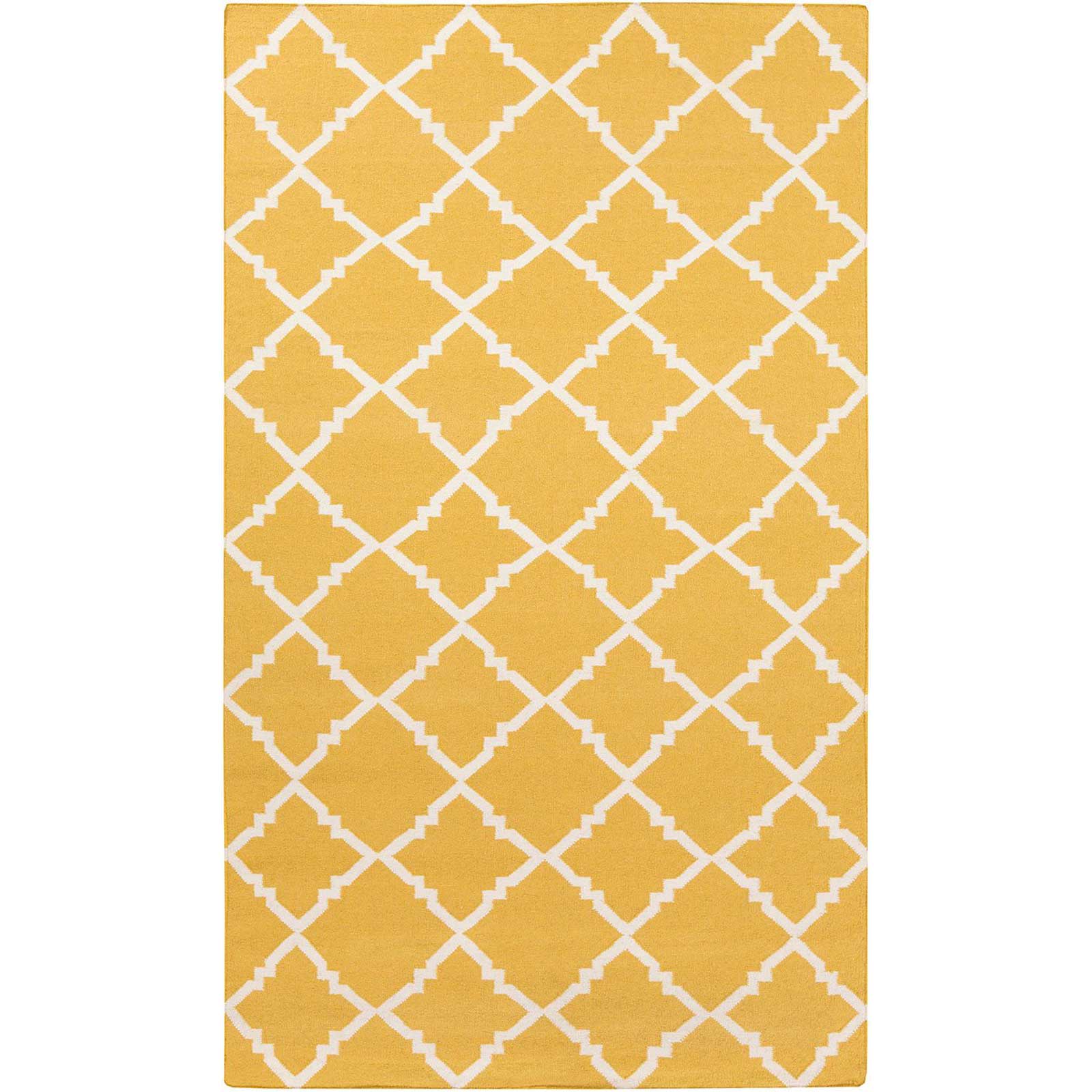 Frontier Diamond Gold/Ivory Area Rug
