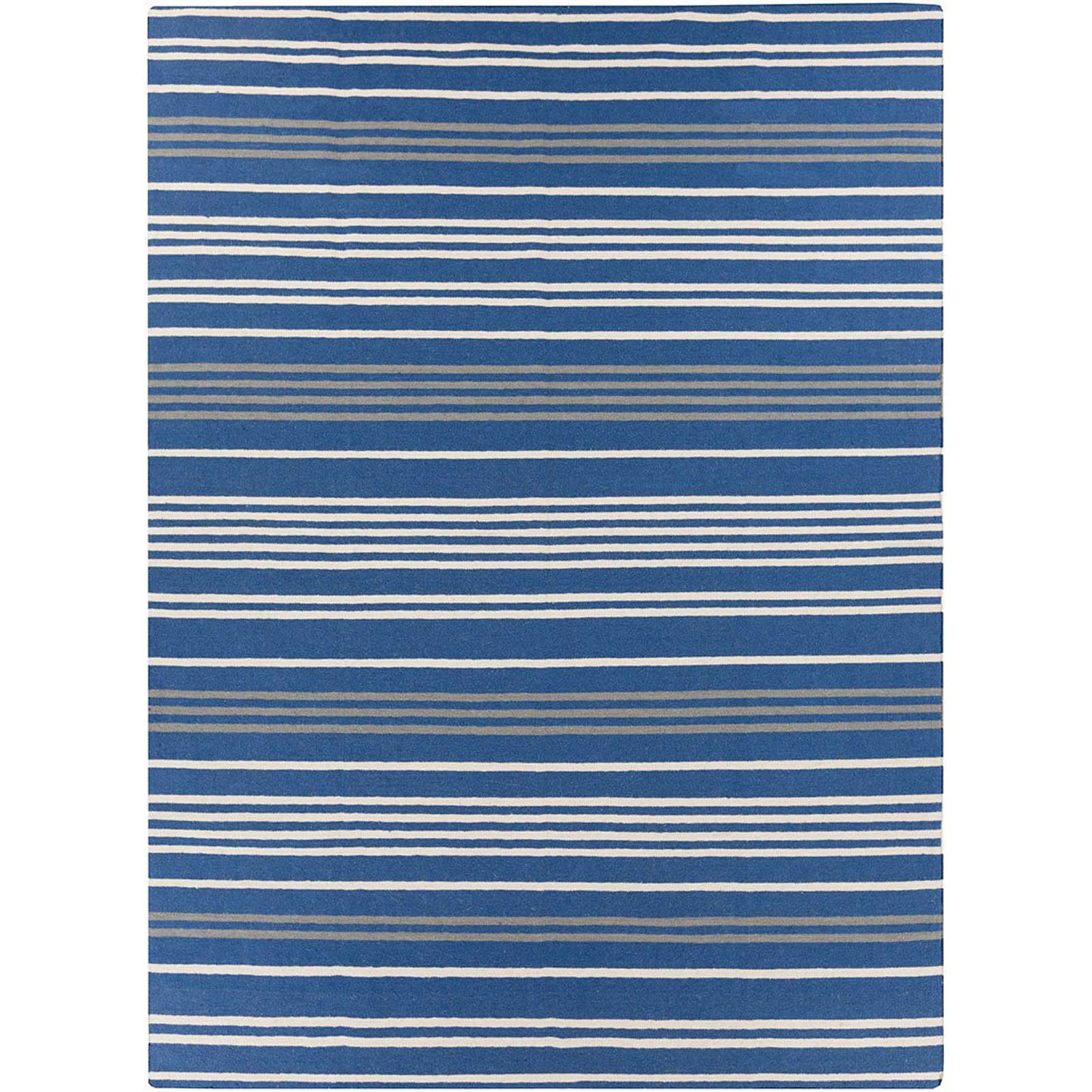 Frontier Ivory/Cobalt/Moss Area Rug