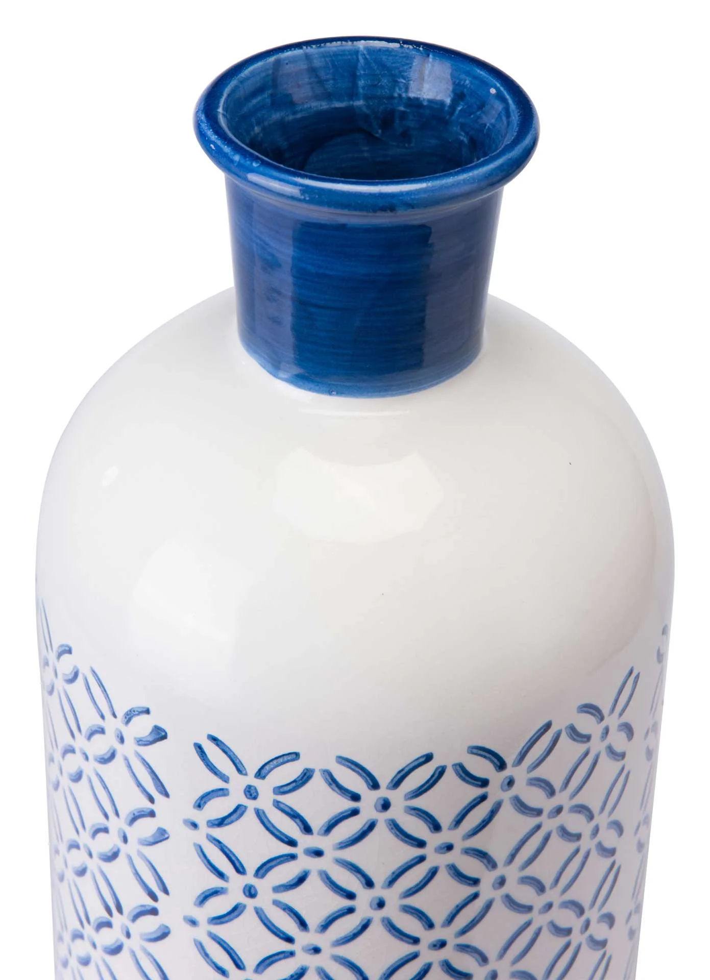 Greek Bottle Steel Blue/White - Image 4
