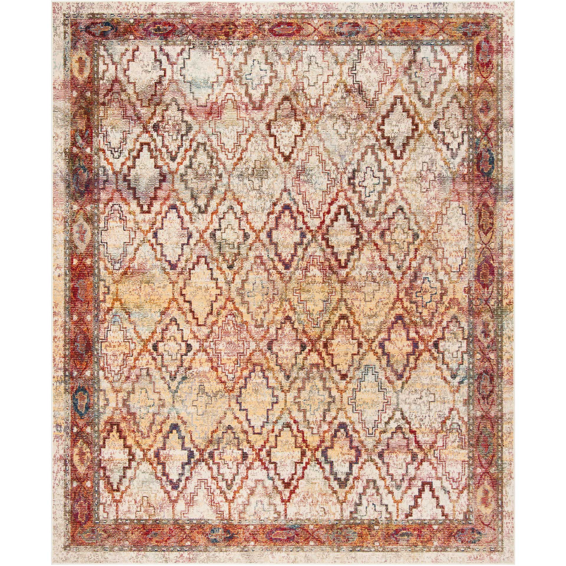 Harmony Cream/Rose Area Rug