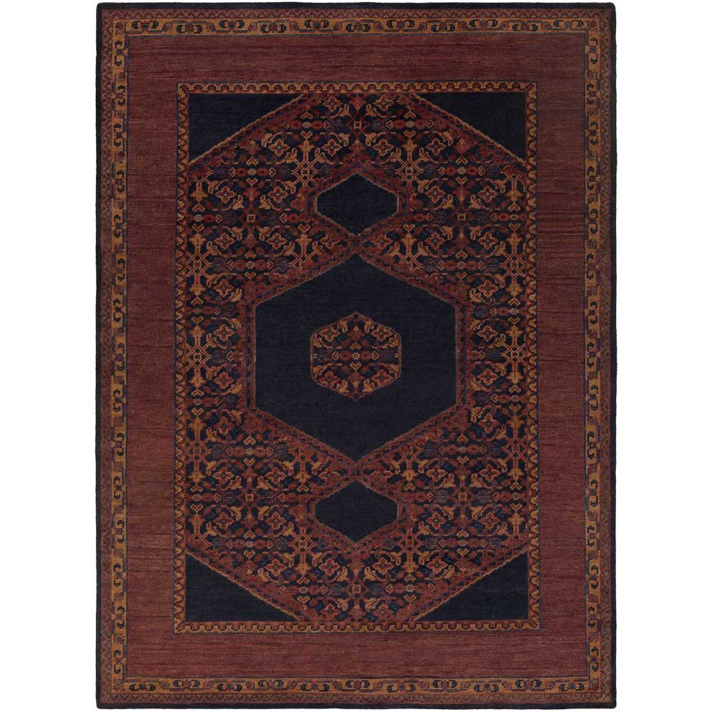 Haven Eggplant/Burgundy Area Rug