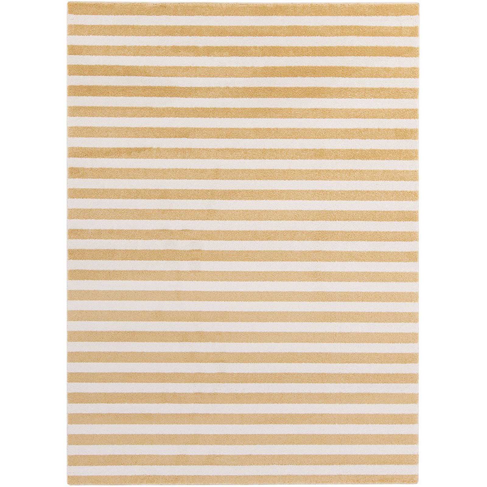 Horizon Lines Gold/Ivory Area Rug