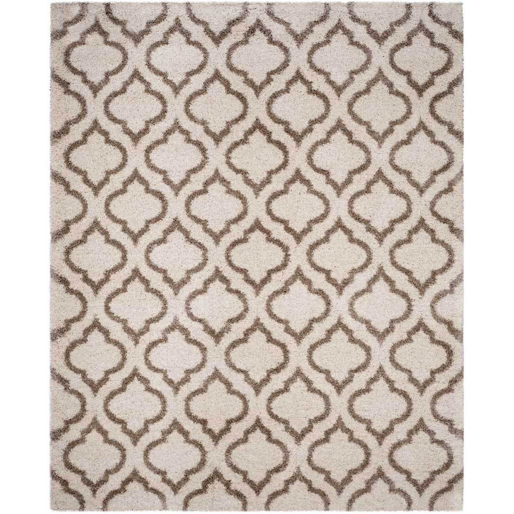 Hudson Shag Moroccan Ivory/Beige Area Rug