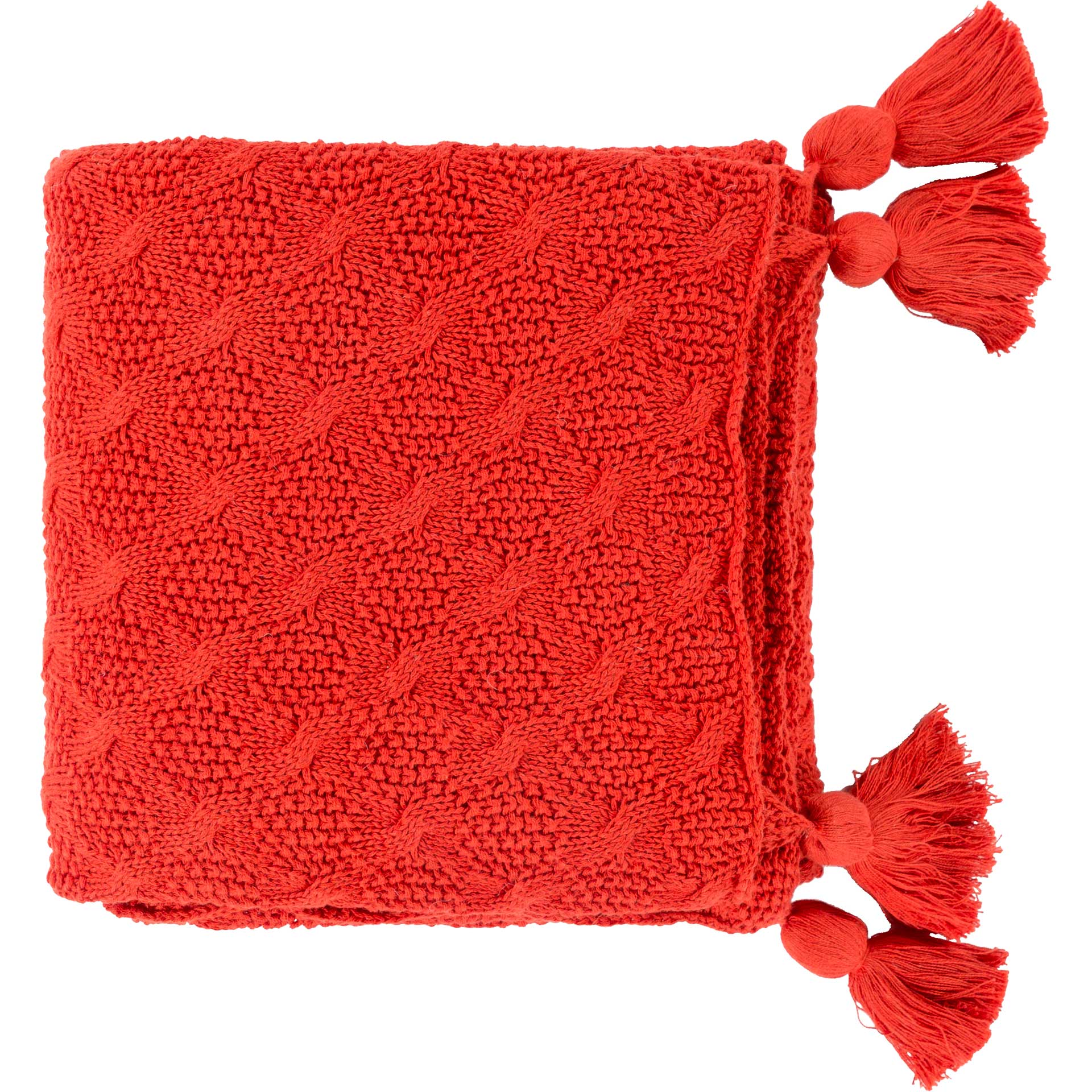 Inara Throw Burnt Orange