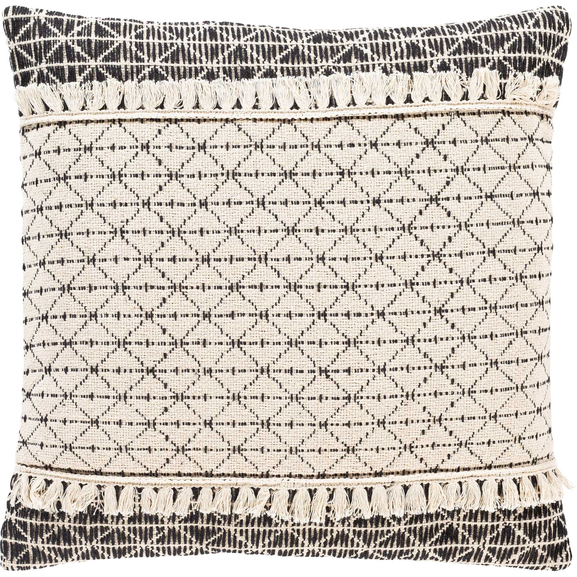 June Pillow Beige/Black