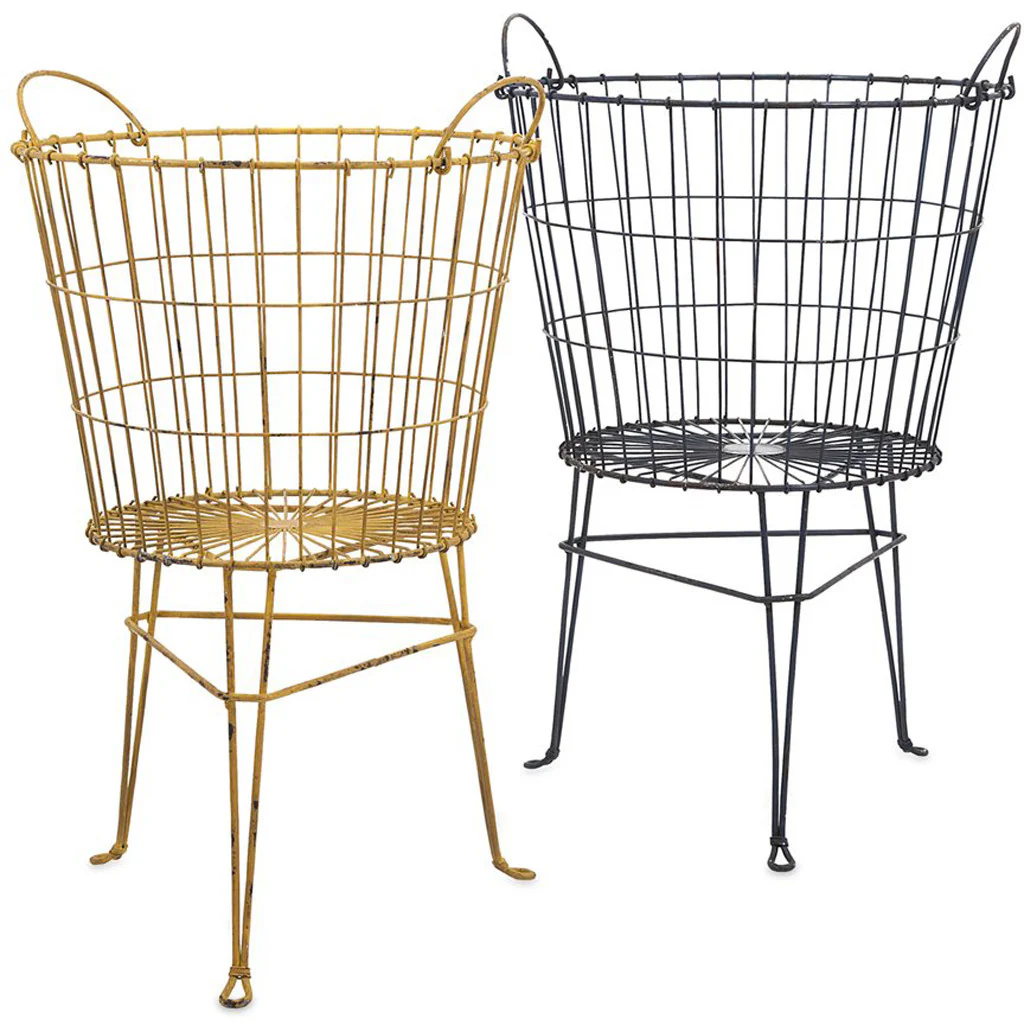 Kalawao Wire Basket on Stand