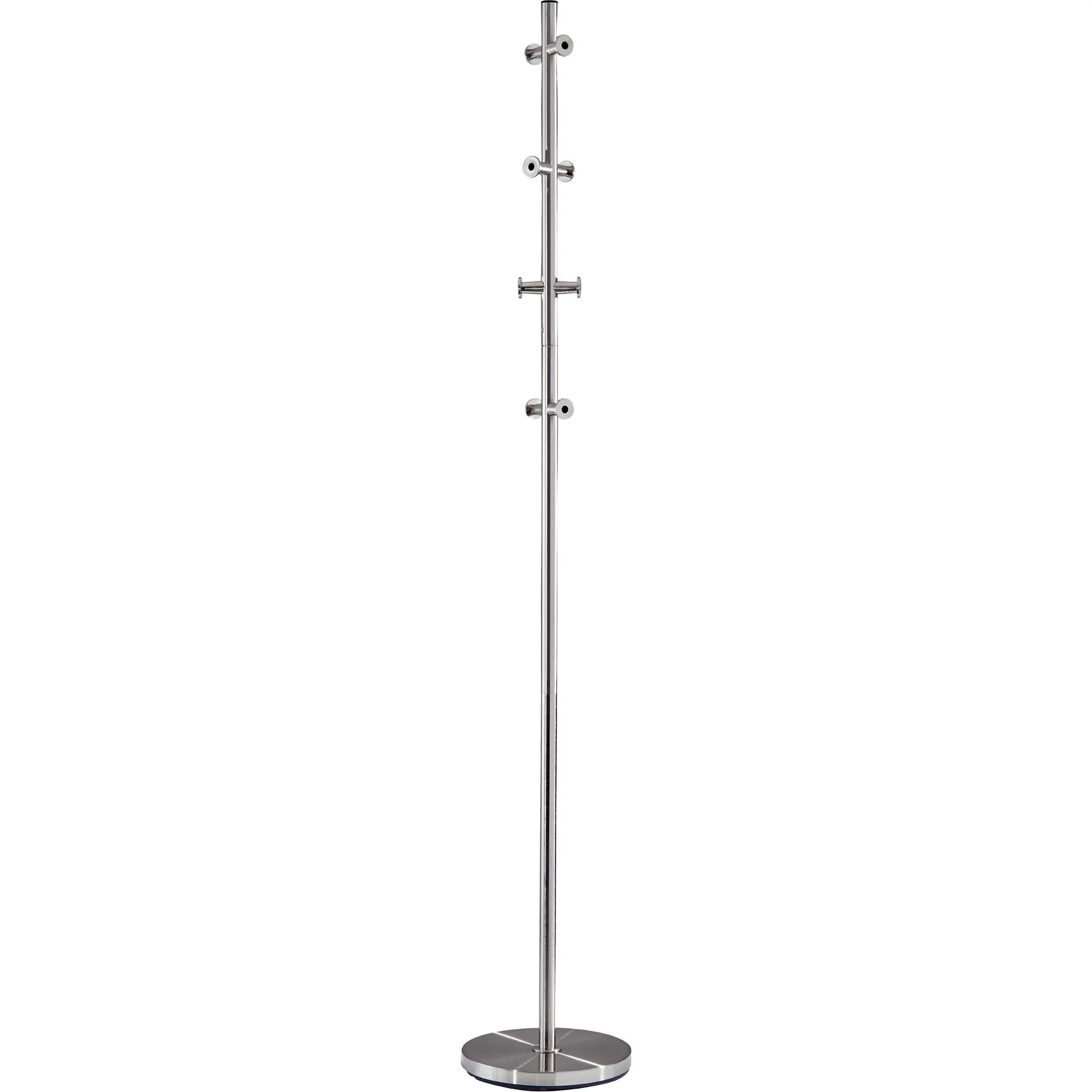Kent Coat Rack Brushed Steel