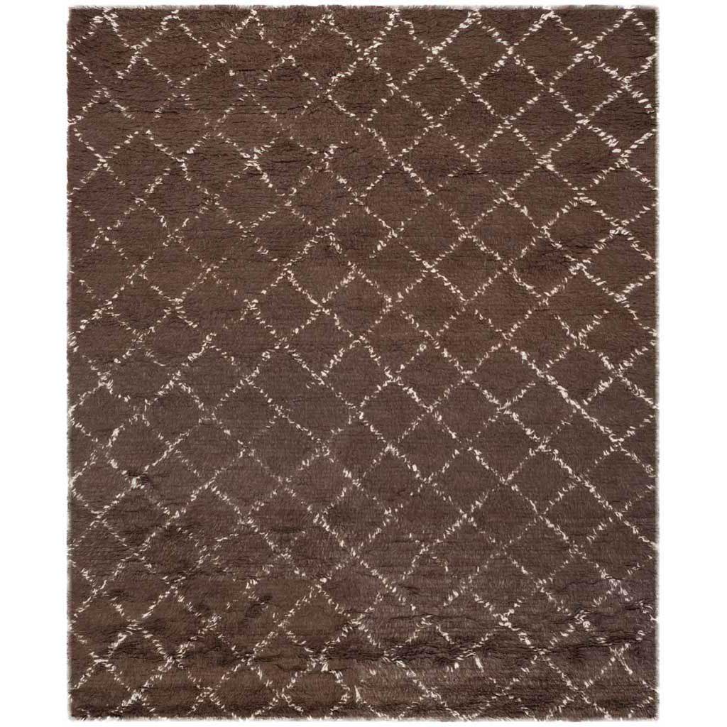 Kenya Diamond Dark Gray/Ivory Area Rug