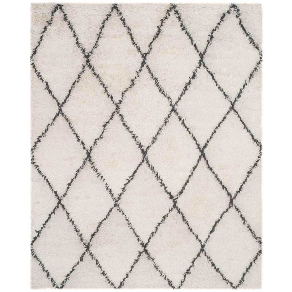 Kenya Intersect Ivory/Gray Area Rug
