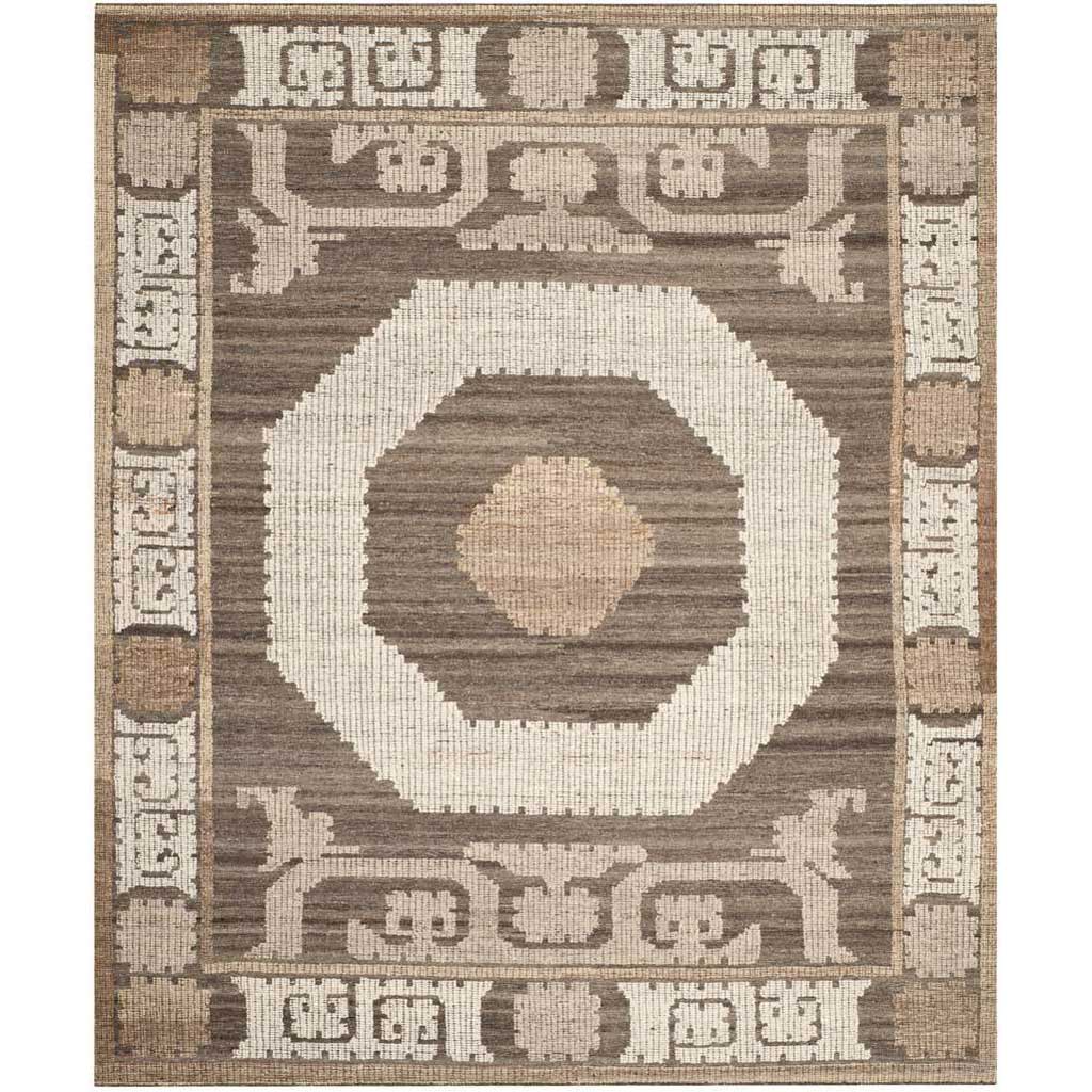 Kenya Ivory/Brown Area Rug